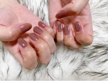 キキネイル たまプラーザ店(kikinail)/ちゅるんとカラー 秋ネイル