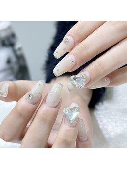 クイーンズビューティーサロン 歌舞伎町店(Queen's beauty salon)/チップ長さだしやり放題