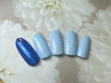ビューティフルムーン ネイル 本厚木(Beautiful Moon Nail)/持ち込みアート2～4本