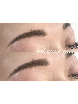 アイブロウメニューがあるサロン