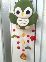 蒼(そら)/ふくろうの飾りびな