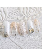 たゆ ネイル(たゆnail)/パラジェルキラキラ新年ネイル＊