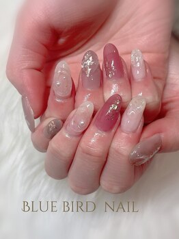 ブルーバードネイル(Blue bird nail)/ニュアンス nail