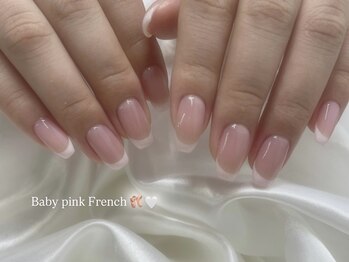 インザピンクリリー(in the pink LILY)/フレンチネイル