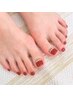 【ご新規オフ無料】フットジェルネイル4400円/130種類のデザインから♪
