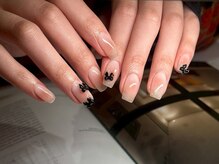 アース コアフュールボーテ 熊谷店(EARTH coiffure beaute)/チークネイル　￥7800