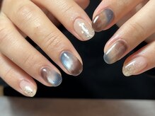 ガレージネイル(GARAGE NAIL)/Blue brown