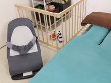 三鷹あゆむ整骨院 鍼灸院の雰囲気（バウンサーやおもちゃもあるのでお子様連れ歓迎）