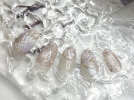 【26‘8月限定】 夏シェルネイル