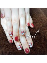 シキ(SIKI)/大人ボルドーカラーなのに可愛く