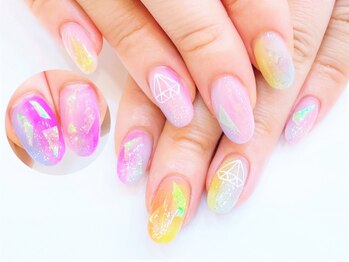 ネイルコレクション ピンク(Nail Collection Pink)/ジェル放題★オーロラフィルム
