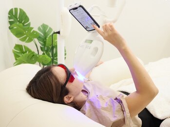 ホワイトニングショップ 秋田店/【照射中はリラックス♪】