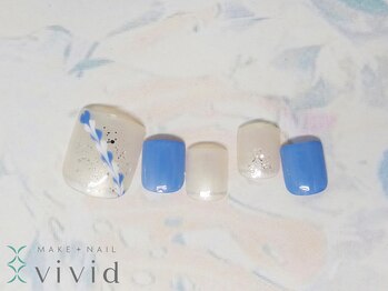 メイクプラスネイル ヴィヴィッド(MAKE+NAIL vivid)/オリジナルネイル♪