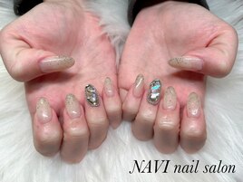埋め尽くしネイル
