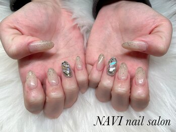 ナビ(NAVI)/埋め尽くしネイル