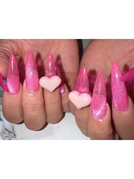 長さ出しのできるサロン