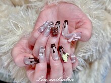 レアネイル 渋谷店(Le’a nail)/バレンタイン☆チョッコネイル