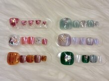 ルルネイルラボ(LuLu nail labo)/【春】4~6月フット定額デザイン
