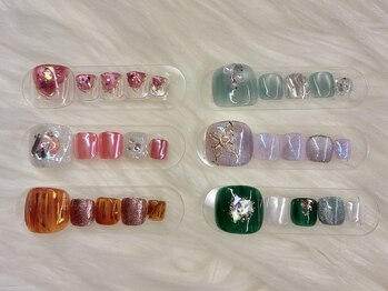 ルルネイルラボ(LuLu nail labo)/【春】4~6月フット定額デザイン