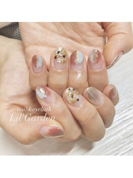 リルガーデン 新宿南口(Lil' Garden)/塗りかけスタッズ　パラジェル