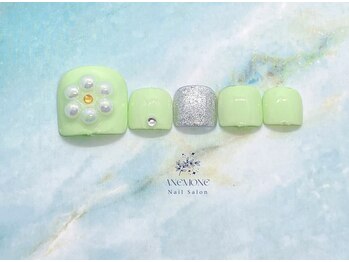 アネモネ(ANEMONE)/パールフラワーネイル☆