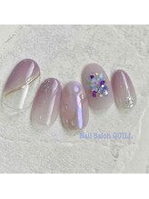 ネイルサロン クイル(QUILL)/６月あじさい（３）