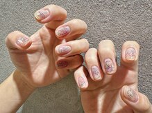 シー(Shhh...)/落書きネイル