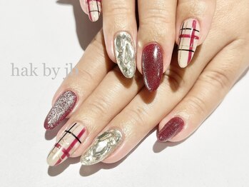 ハク ネイル バイジェービー 稲毛(hak nail byjb)/お任せネイル