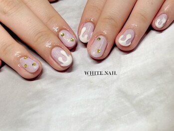 ホワイトネイル(WHITE NAIL)/持ち込み/パラジェル