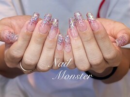 チップラメグラデーション