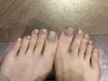 ≪フットネイル≫ワンカラーorマグネット＊*保湿フットバス付60分¥5300