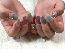 ネイル アトリエ フイユ イセサキ(Nail atelier Feuill isesaki)/design full