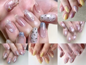 チャオ(Ciao)の写真/ハンドジェルネイルワンカラー6,000円→ 5,000円！！
パラジェル＋フィルイン施術＋手作業ネイルケア♪
