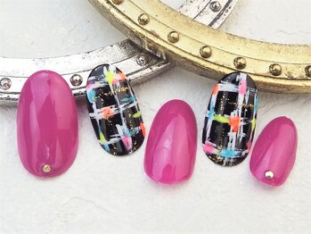 ネイルズガッシュ 大森駅前店(NAILs GUSH)/*マルチツイード*
