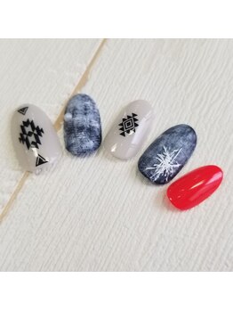 ネイルサロン クイル(QUILL)/7月デニム(1)