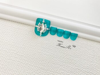 ネイルサロン ハンナ(Nail salon Hanna.Ri)/ビジューデザインネイル