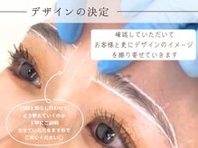 リディーブ 武蔵小杉(Ridive)/施術の流れ3:デザインの決定