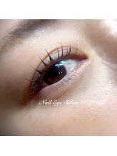 クロレ(Nail Salon COLORE)/Lロッドで根本から立ち上げる