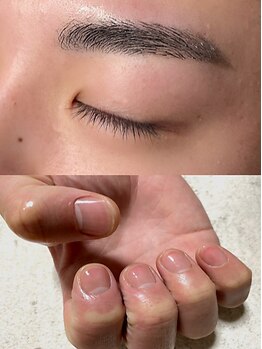 ルリアン チッタの写真/メンズネイル＆メンズアイブロウ取り扱い有り★営業時間は9:00~21:00で、朝活や仕事帰りにも通えます♪
