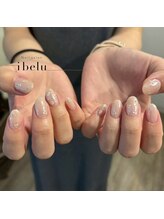 イベル 神戸三宮店(ibelu)/お花ホロネイル