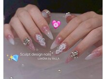 バラ 熊本店(VALLA)/スカルプエンボス×ピンクカラー
