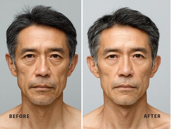 ミネルバ(MINERVA)/施術例 50代男性 フェイシャル