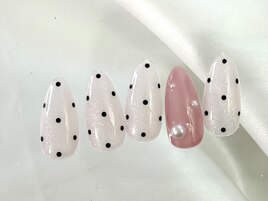 シンプルネイル¥8500~ No.4