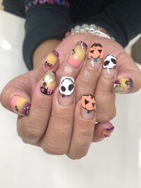ハロウィンネイル