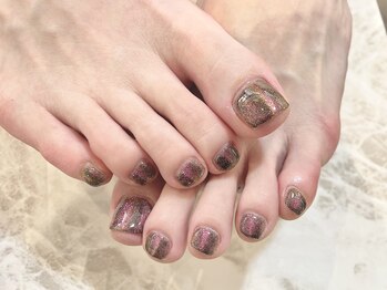 新！フットギャラクシーネイル　