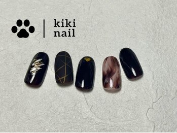 キキネイル 溝の口(kikinail)/バレンタインネイル/冬ネイル