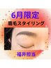 福井限定★眉スタイリング（定価6,000円）