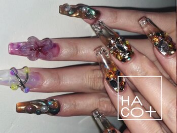 ハコプラスネイルズ 表参道 渋谷(Haco+ Nails)/Kurumi|スカルプデザインアート