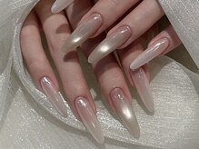 ナユキネイル 渋谷店(NA.YUKI NAIL)/秋冬ネイル　エレガントデザイン