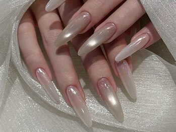 ナユキネイル 渋谷店(NA.YUKI NAIL)/秋冬ネイル エレガントデザイン